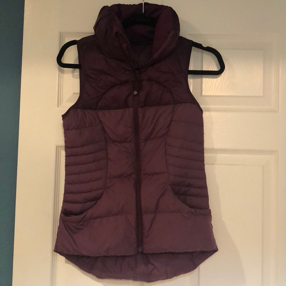 Lululemon purple puffy vest